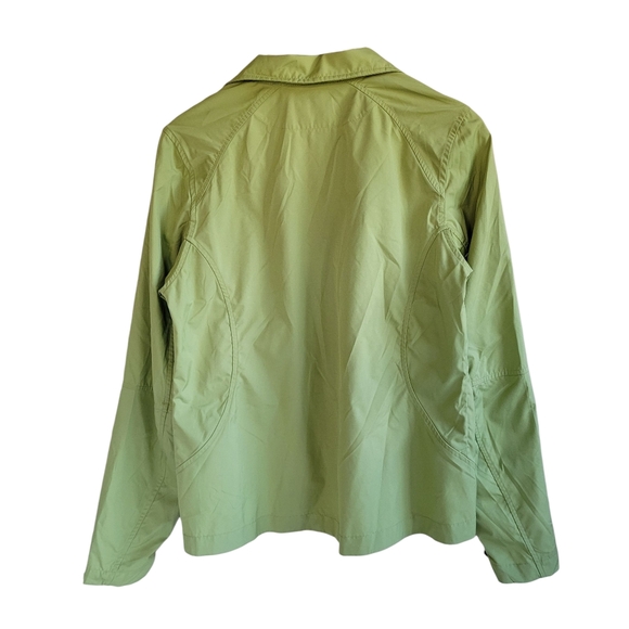 Royal Robbins Lightweight Windbreaker Jacket Green Womens Medium - Picture 2 of 9